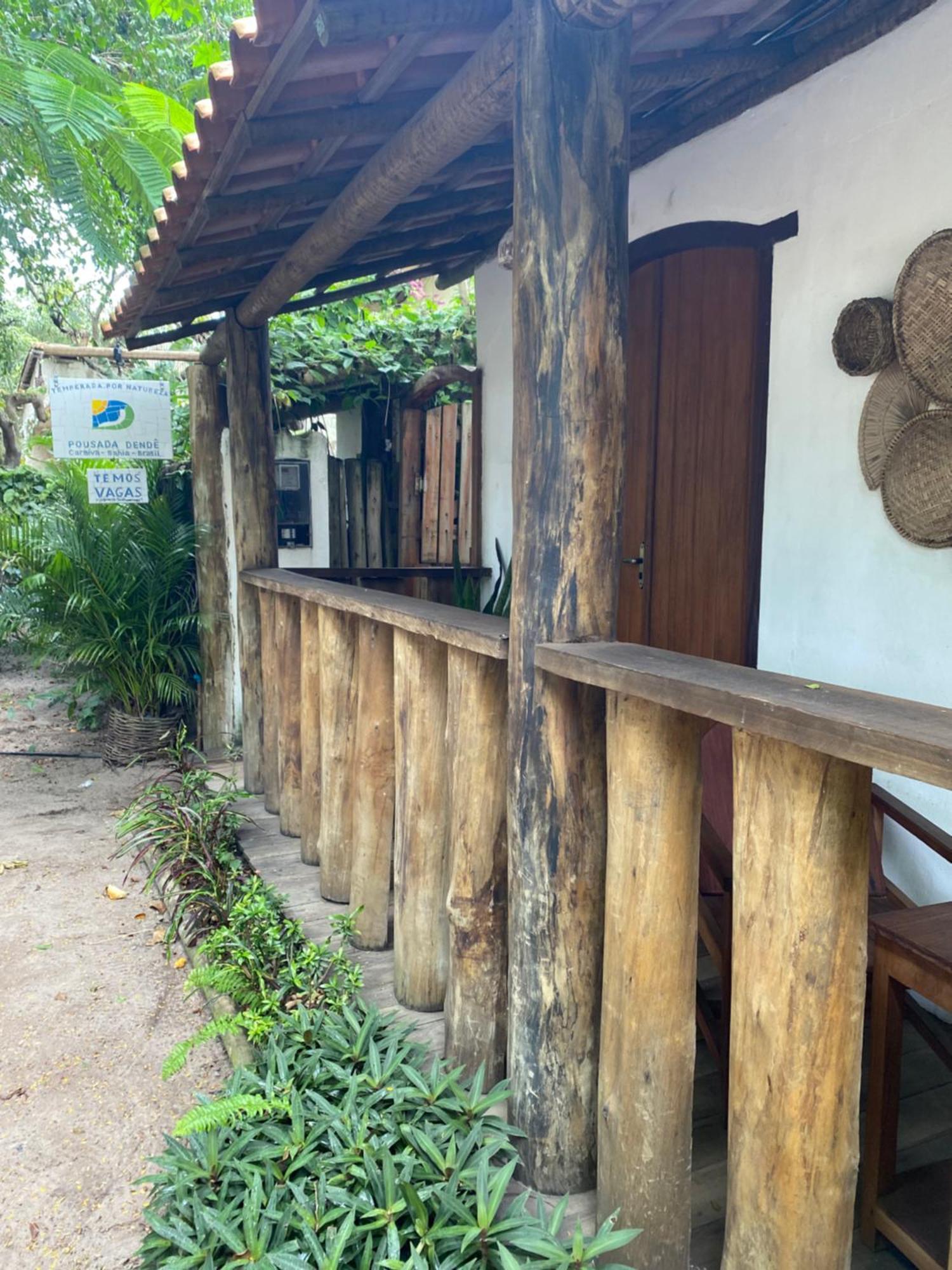 Pousada Dendê Caraíva Extérieur photo